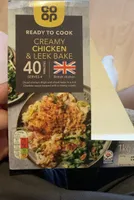 Creamy chicken and leek bake