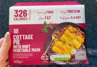 Cottage pie with root vegetable mash