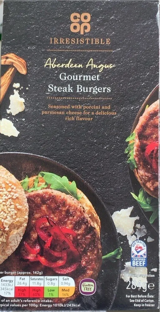 Gourmet Steak Burgers