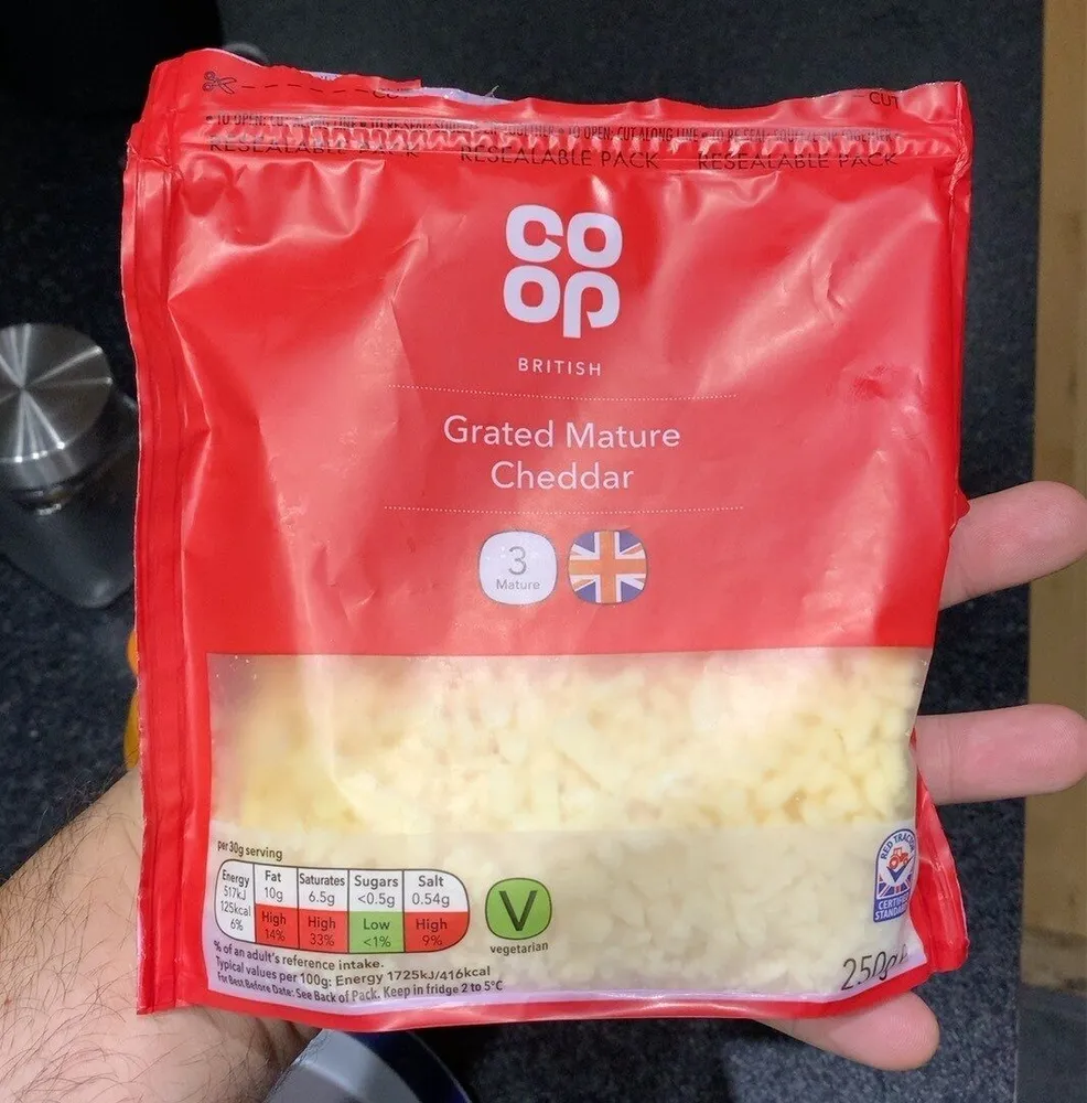 Gratted Mature Cheddar