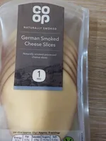German smoked cheese slices