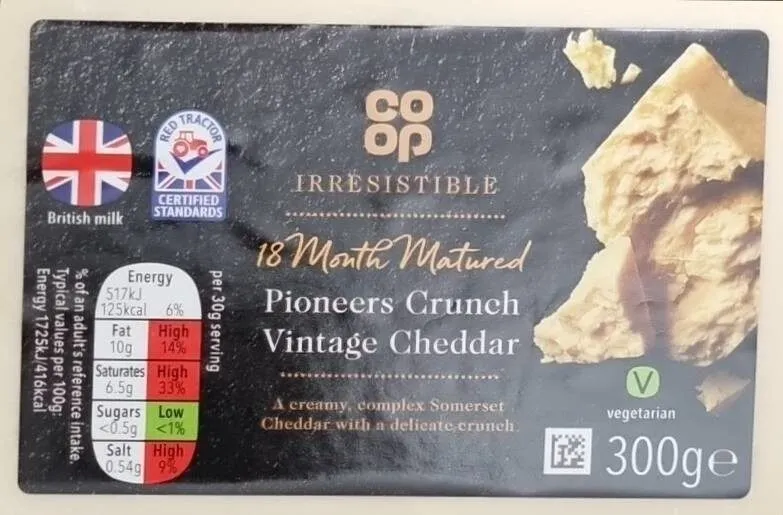 Pioneers Crunch Vintage Cheddar