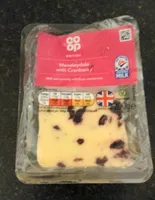 Wensleydale with cranberry