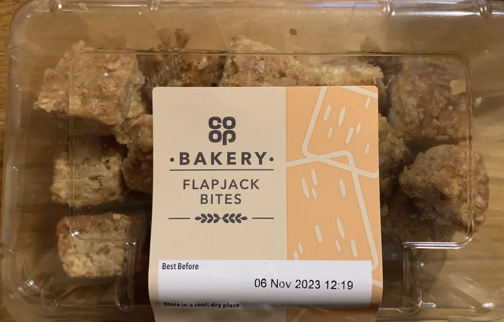 Flapjack bites