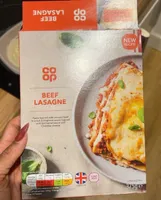 Beef lasagna