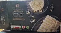 Passion fruit and lemon roulade