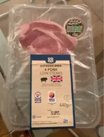 4 pork loin steaks