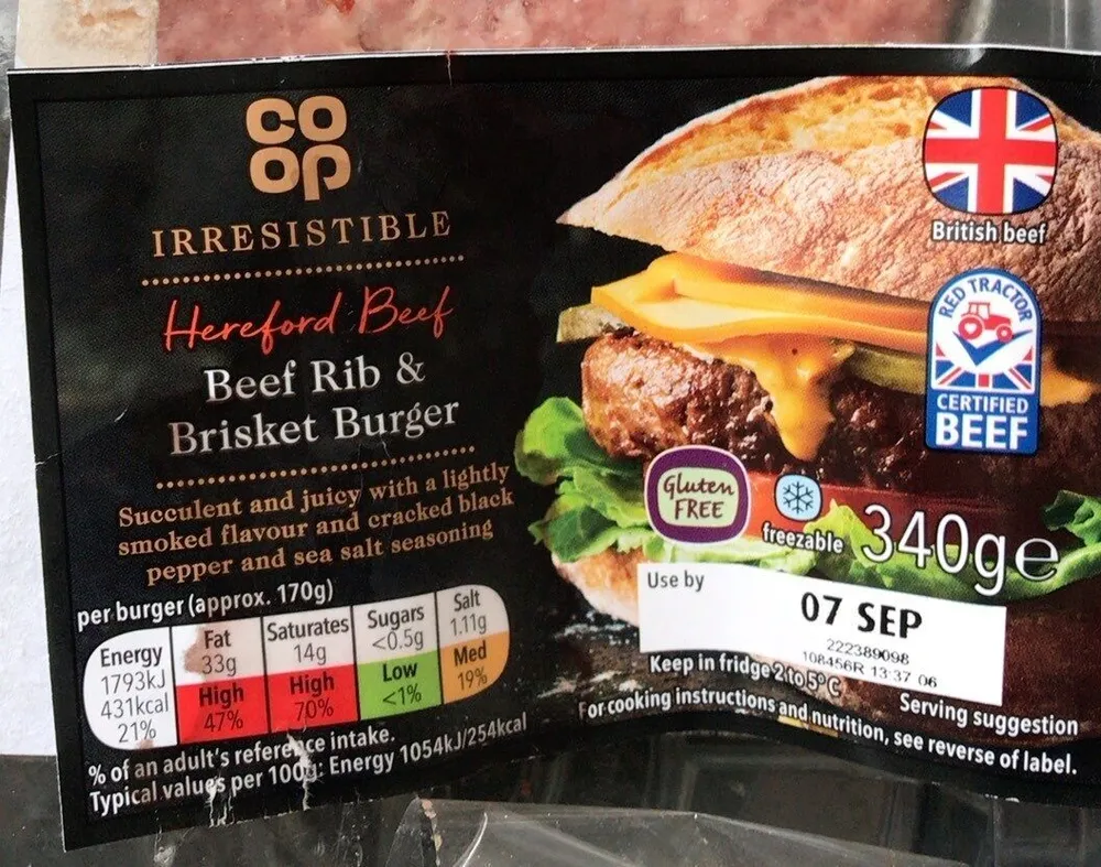Beef Rib & Brisket Burger