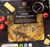 Cheddar Ploughman’s quiche