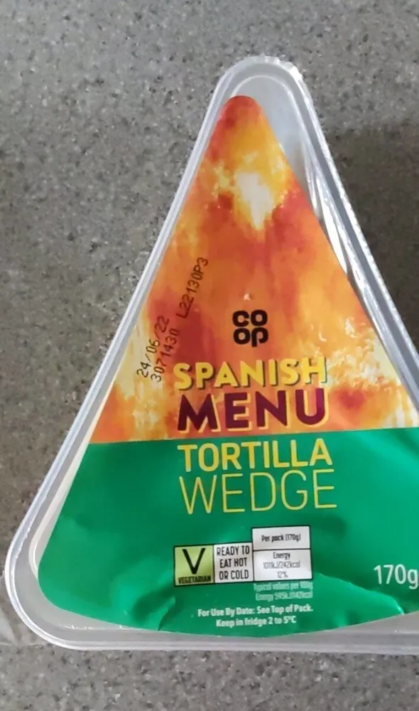 Tortilla wedge