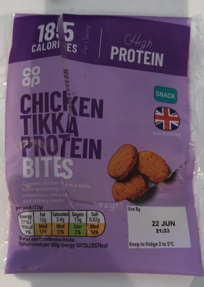 Chicken Tikka Protein Bites