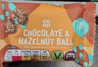 Chocolate and hazelnut ball