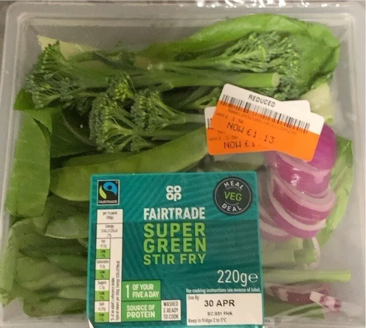 Stir Fry Fairtrade Super Greens