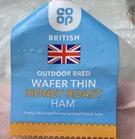 Wafer thin honey roast ham