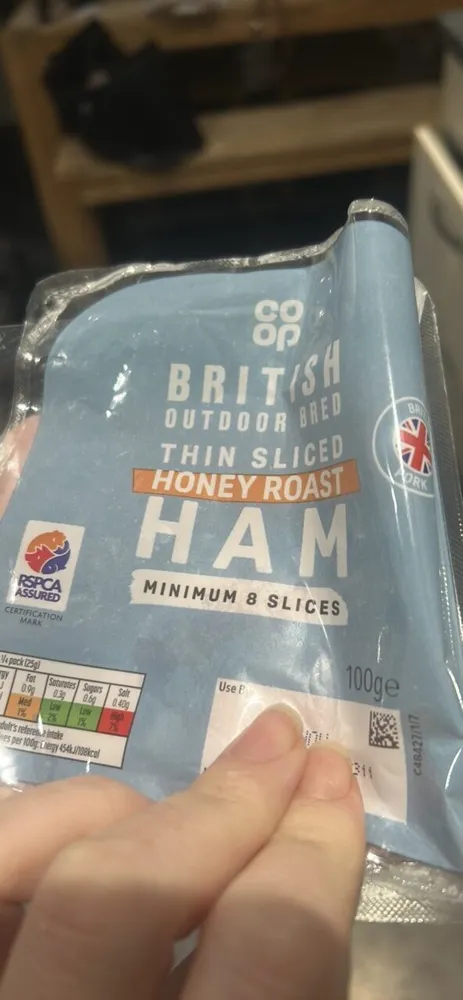 THIN SLICED HONEY ROAST HAM