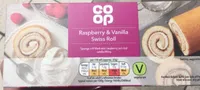 Raspberry & Vanilla Swiss Roll