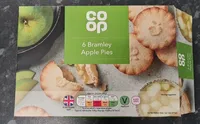 6 Bramley Apple Pies