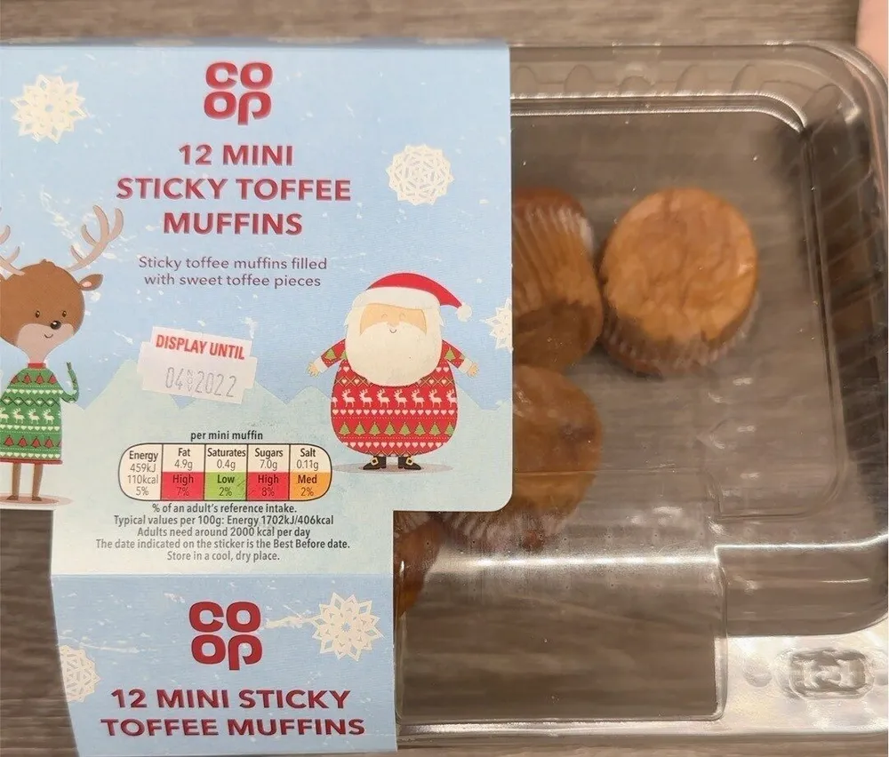 Mini Sticky Toffee Muffins