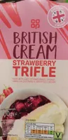 British Cream Strawberry Trifle