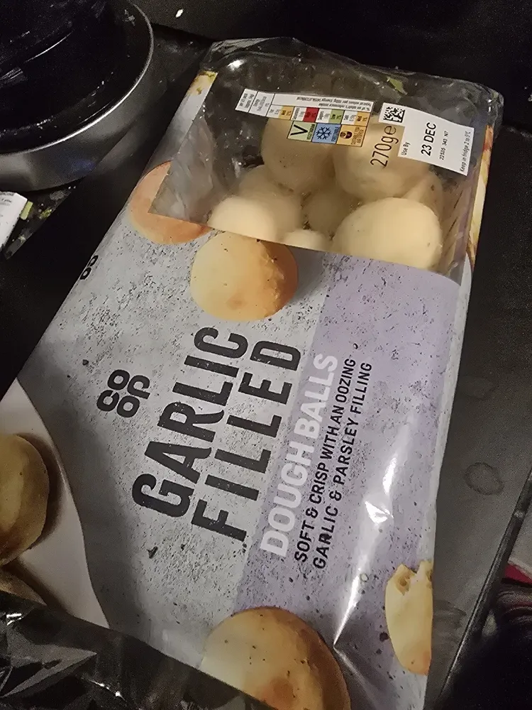 Garlic Filled Dough Balls
