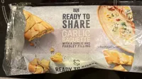 Ready to share garlic bread