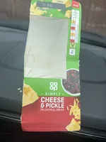 Cheese and Pickle Sandwich