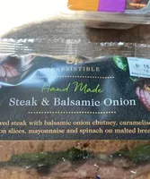 Steak & balsamic onion