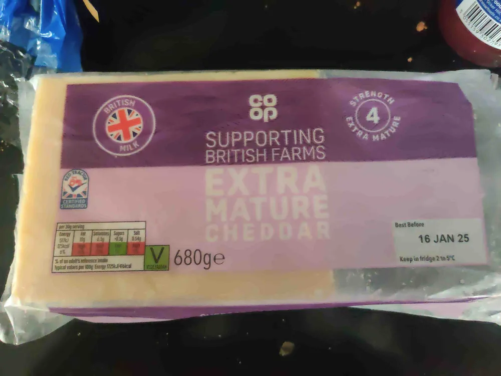 Extra mature Cheddar