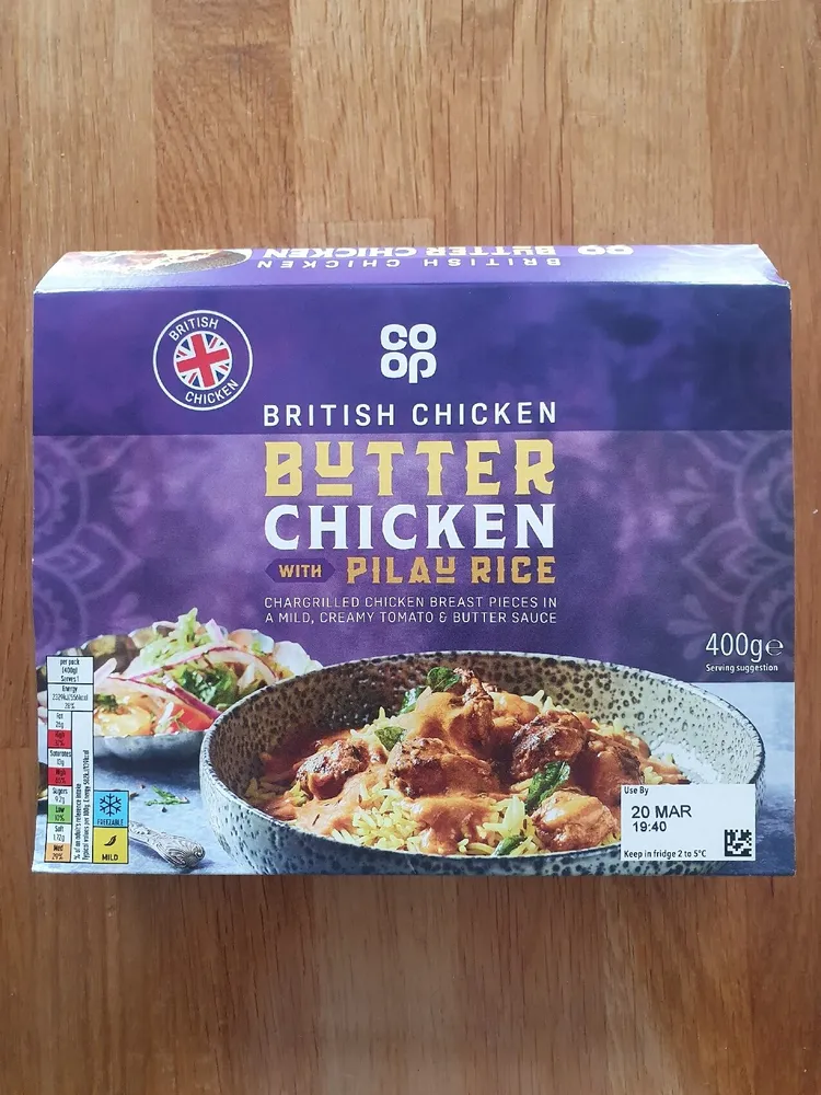 Butter Chicken with Pilau Rice