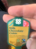 Milk Chocolate Coins