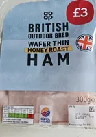British Outdoor Bred Wafer Thin Honey Roast Ham