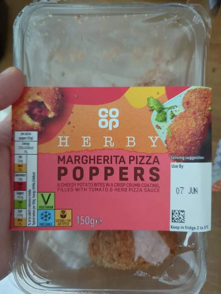 Herby Margherita Pizza Poppers