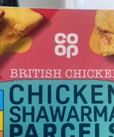Chicken shawarma parcels