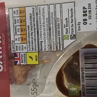 British chicken satay