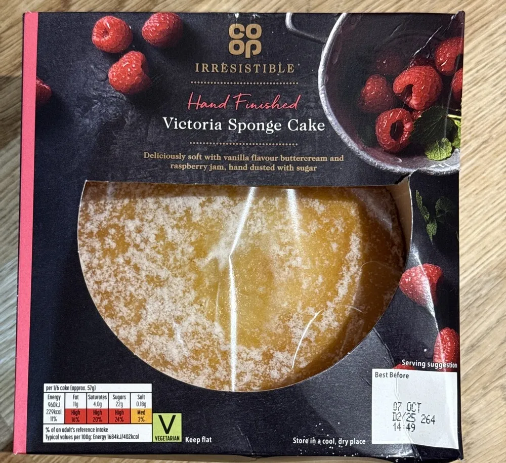 Irresistible Victoria Sponge Cake