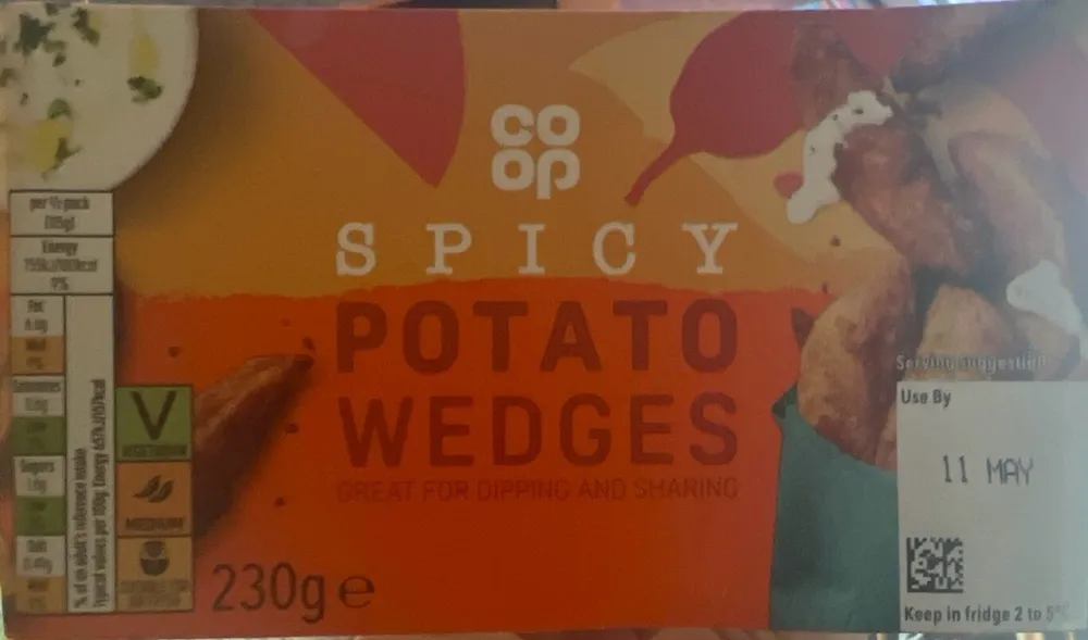 Spicy Potato Wedges