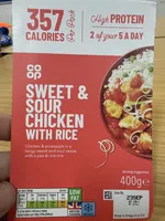 sweet and sour chicken with rice