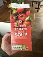 Smooth Tomato & Basil Soup