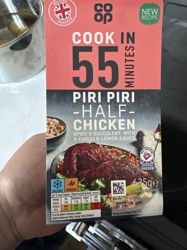 Piri Piri Half Chicken