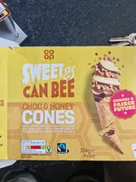 Chocolate & Honey Cone