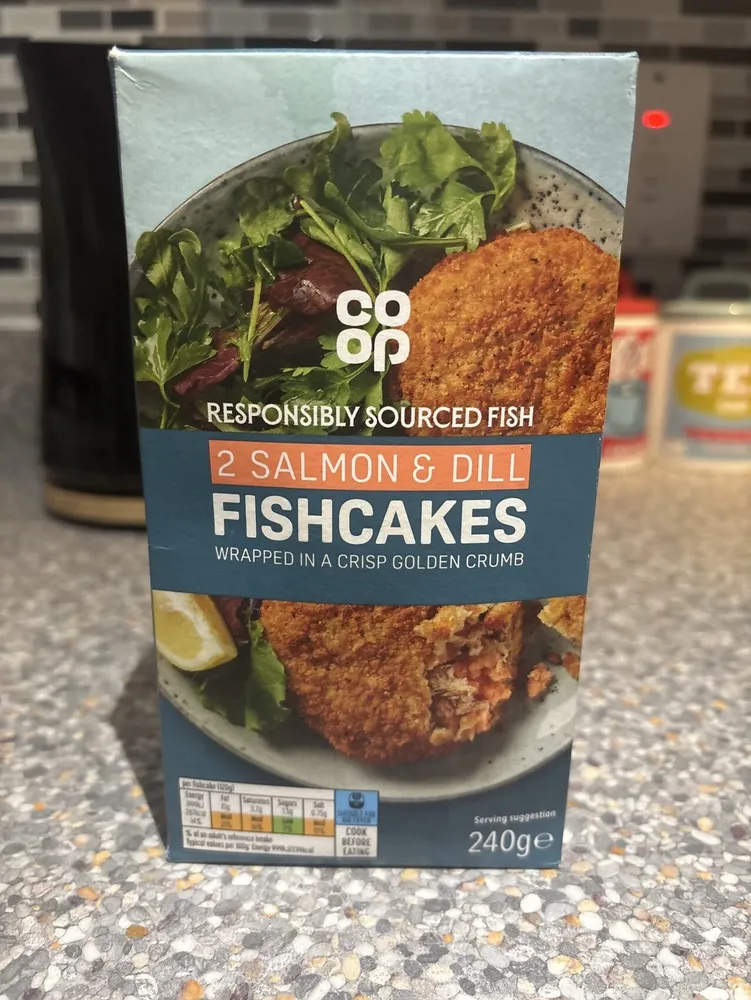 Salmon and Dill Fishcake