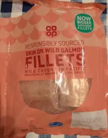 Responsibly Sourced Skin On Wild Salmon Fillets
