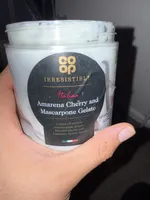 Amarena Cherry And Mascarpone Gelato