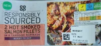 Hot Smoked Salmon Fillets In A Tandoori Marinade