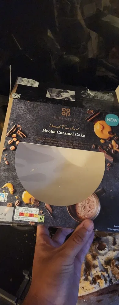 Moca Caramel Cake