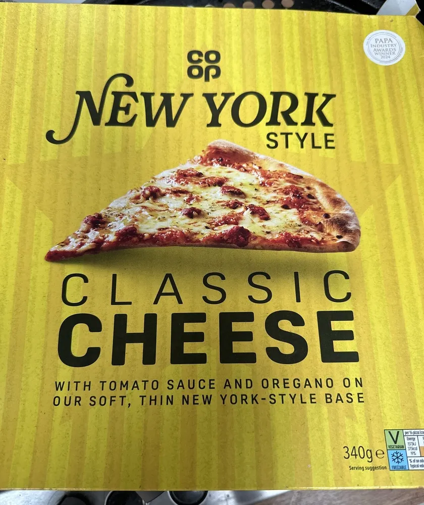 New York Style Classic Cheese Pizza