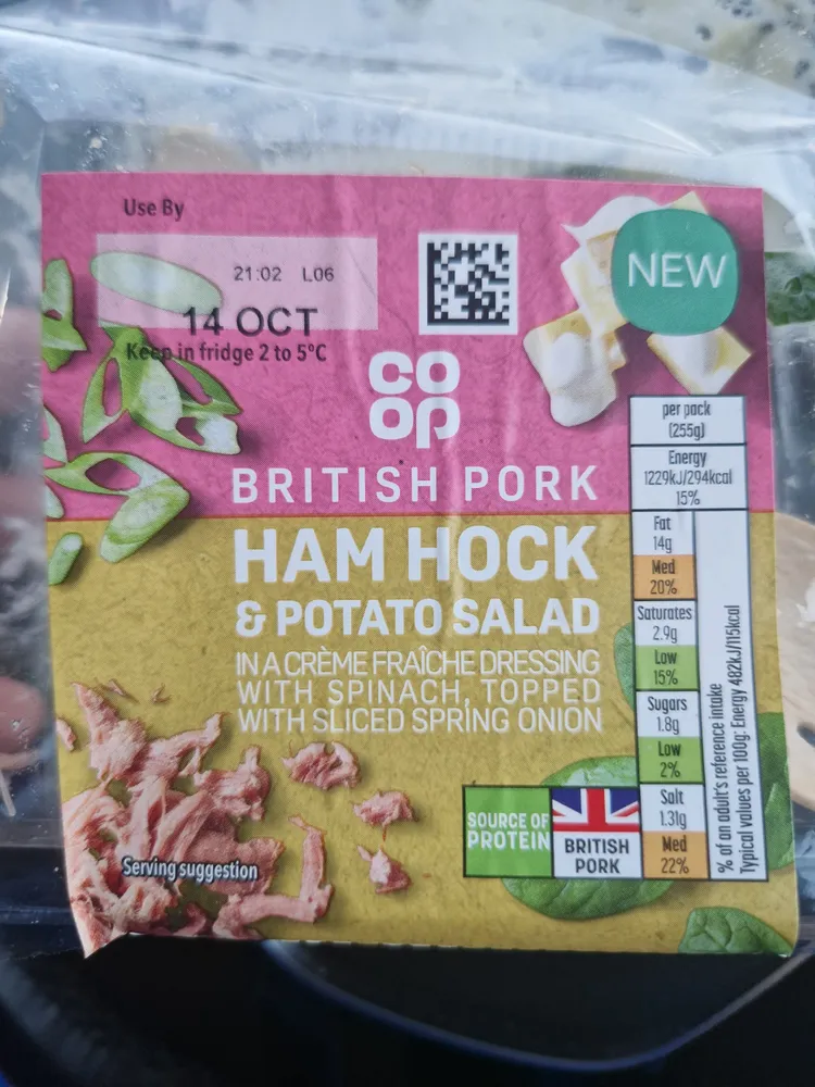Ham Hock & Potato Salad