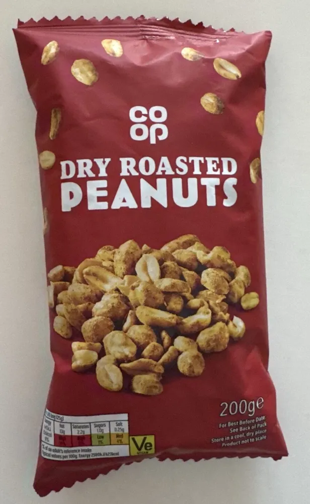 dry roasted nuts