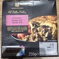 Irrisistable Creamy Peppered Steak Pie