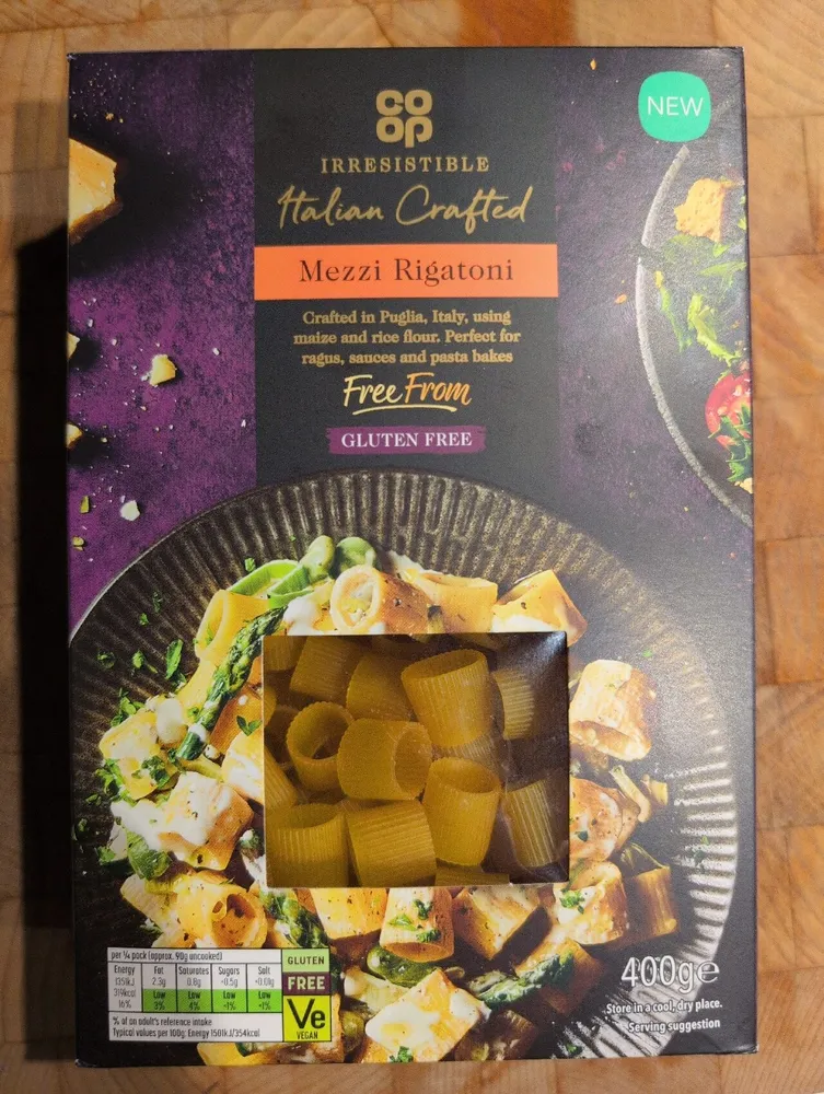 Free From Mezzo Rigatoni